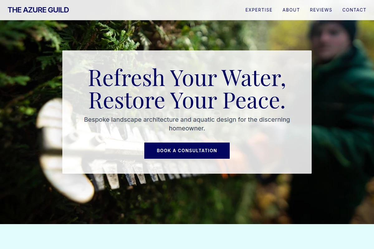 Blue Landscaping