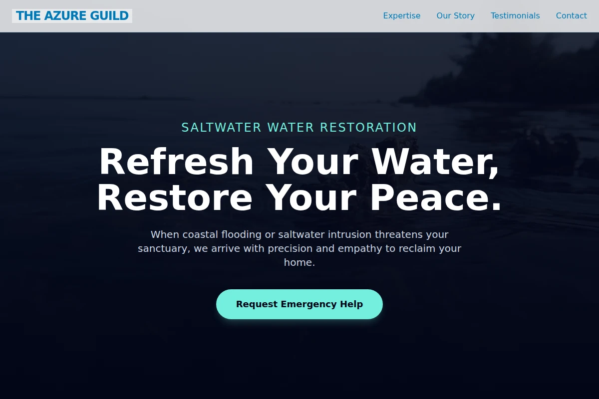 Saltwater Water Restoration